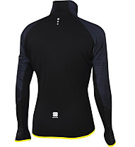 Sportful Cardio Wind J - giacca sci di fondo - uomo, Black/Yellow