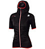 Sportful Rythmo Evo W - giacca da sci di fondo con maniche corte - donna, Black