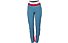 Sportful Rythmo - pantaloni sci di fondo - donna, Light Blue/Red