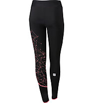 Sportful Rythmo Tight - pantaloni sci di fondo - donna, Black/Pink