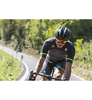 Sportful Sagan Logo Bodyfit Team - maglia bici - uomo, Grey/Green