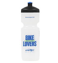 Sportler Bio 750 ml - borraccia bici, White/Blue