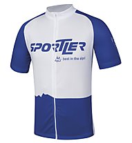 Sportler Sportler Jersey SS Maglia Ciclismo - Maglia Ciclismo, Blue/White