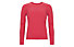 Super.Natural W Base LS 175 - maglietta tecnica a manica lunga - donna, Red