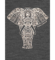 Super.Natural W Yoga Power Elephant - T-shirt - donna, Grey