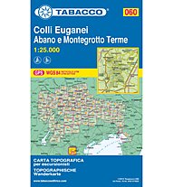 Tabacco Karte N.060 Colli Euganei - Abano e Montegrotto Terme - 1:25.000, 1: 25.000