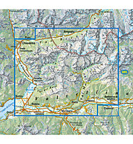 Tabacco Carta N.084 Val Masino, Val di Mello, Val Codera - 1:25.000, Multicolor