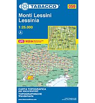 Tabacco Karte N.059 Monti Lessini - Lessinia - 1:25.000, 1:25.000