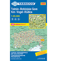 Tabacco Carta N.066: Tolmin - Bohinjske Gore - Krn - Vogel - Rodica, 1:25.000
