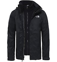The North Face Evolve II Triclimate - giacca con cappuccio trekking - uomo, Black