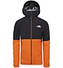 The North Face Impendor Shell - giacca hardshell con cappuccio - uomo, Orange/Black