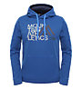 The North Face Graphic Surgent Hoodie felpa fitness, Blue