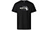 The North Face M S/S Easy - T-Shirt - Herren, Black/Grey/White