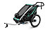 Thule Chariot Lite 1 - rimorchio bici, Green/Black
