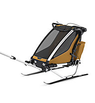 Thule Chariot Sport 2 single - rimorchio bici, Dark Yellow