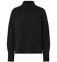 Timezone Mock Neck - Pullover - Damen, Black