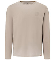 Timezone Ripped Basic - maglia a maniche lunghe - uomo, Beige