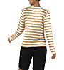 Timezone Stripe - pullover - donna, White/Beige