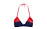 Tommy Hilfiger Fixed Triangle RP - Bikini - Damen, Red/Blue