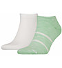 Tommy Hilfiger Sneaker 2P M - calzini corti - uomo, Green/White