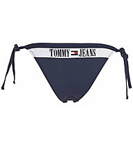 Tommy Hilfiger String Side Tie W - slip costume - donna, Dark Blue