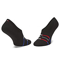 Tommy Hilfiger TH Footie 2P Breton Stripe - kurze Socken - Herren, Black