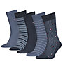 Tommy Hilfiger TH men 5p Fine Stripe - Socken - Herren , Blue