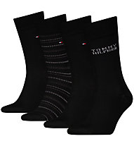 Tommy Hilfiger Tin Giftbox Tommy 4P - Socken - Herren, Black