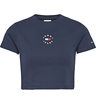 Tommy Jeans Baby Crop Tiny 2 - T-shirt - Damen, Blue