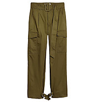Tommy Jeans Belted Pant - lange Hosen - Damen, Green