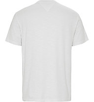 Tommy Jeans Camo Ground Logo - T-shirt  - uomo, White