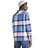 Tommy Jeans Casual Check - camicia a maniche lunghe - uomo, Blue/Red/White