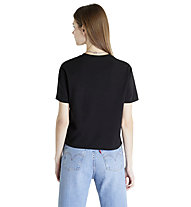 Tommy Jeans Classic Badge - T-Shirt - Damen, Black