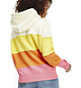Tommy Jeans Colorblock Hoodie - felpa con cappuccio - donna, White/Yellow/Orange/Pink