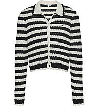 Tommy Jeans Crochet - Pullover - Damen, Black/White