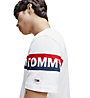 Tommy Jeans Double Stripe - T-shirt - uomo, White