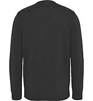 Tommy Jeans Essential Crew Neck - maglione - uomo , Black