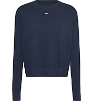 Tommy Jeans Essential - maglione - donna, Dark Blue