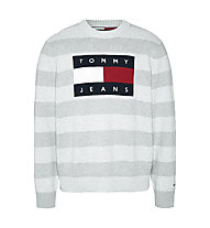 Tommy Jeans Flag - Pullover - Herren , Grey