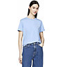 Tommy Jeans Script W - T-Shirt - Damen, Light Blue