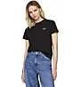 Tommy Jeans Script W - T-Shirt - Damen, Black