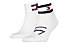 Tommy Jeans TH Quarter 2P Stripe - kurze Socken, White