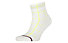 Tommy Jeans TH Uni Quarter 1P Grid - kurze Socken - Herren, White/Yellow