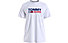 Tommy Jeans Tjm Corp Logo Tee - T-Shirt - uomo, White
