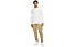 Tommy Jeans Tjm Slim Linear CHST L/S TEE EXT - Langarmshirt - Herren, White