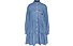 Tommy Jeans Tjw Chambray Shirt - vestito maniche lunghe - donna, Blue