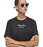 Tommy Jeans Tjw Classic Essential Logo - T-shirt - donna, Black