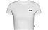 Tommy Jeans Tjw Crop Script - T-Shirt - Damen, White