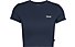 Tommy Jeans Tjw Crop Script - T-shirt - donna, Dark Blue