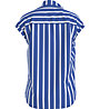 Tommy Jeans Tjw Relaxed Stripe Shirt - kurzarm Hemd - Damen, Blue/White